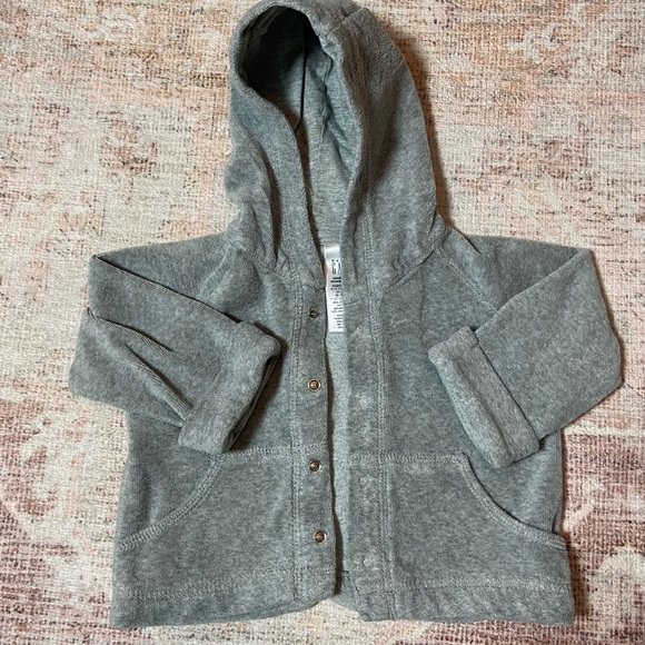 ••Baby Gap Hooded Button Up Cardigan - Picture 2 of 4